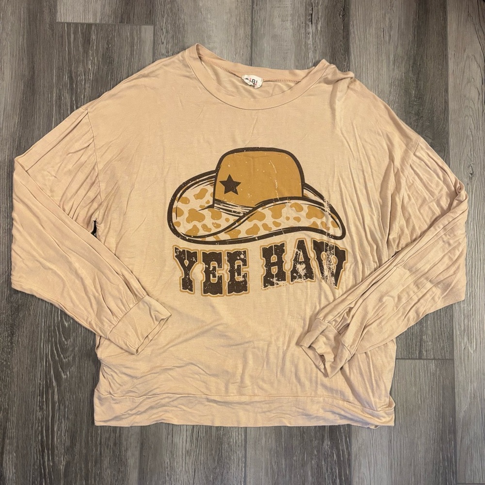 🤠BiBi🤠 Yeehaw Longsleeve Top